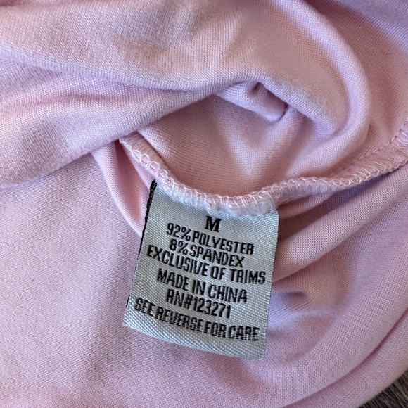 pink long sleeve body suit - Picture 3 of 4